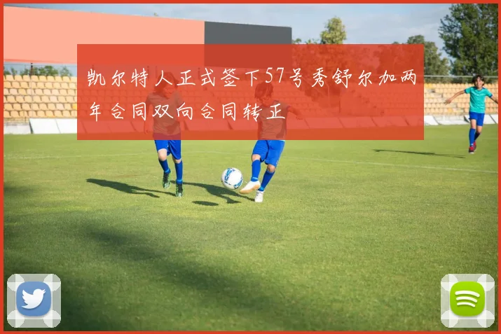 凯尔特人正式签下57号秀舒尔加两年合同双向合同转正
